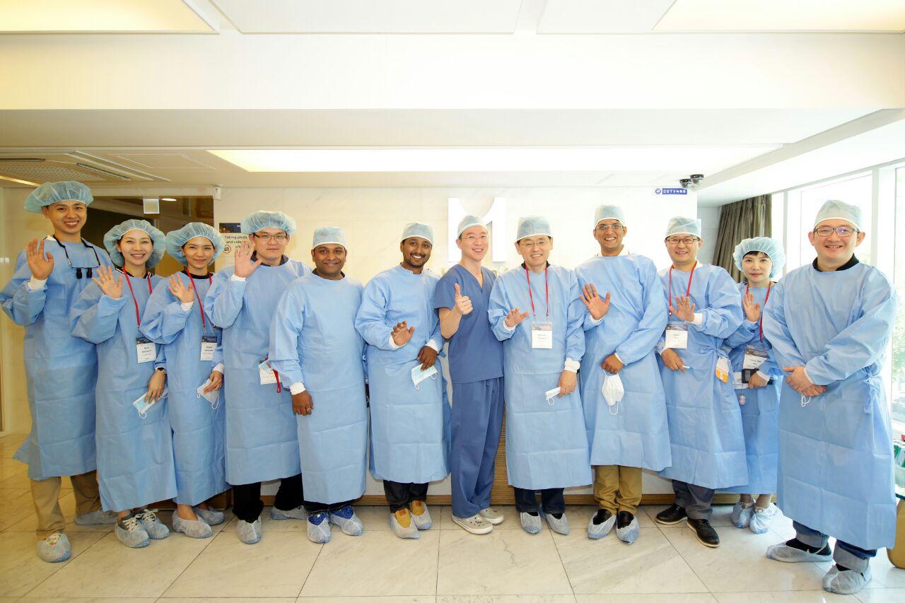 Dr. Amit Porwal hair transplant training